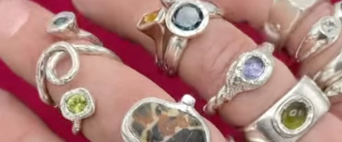 Joias em Silver Clay